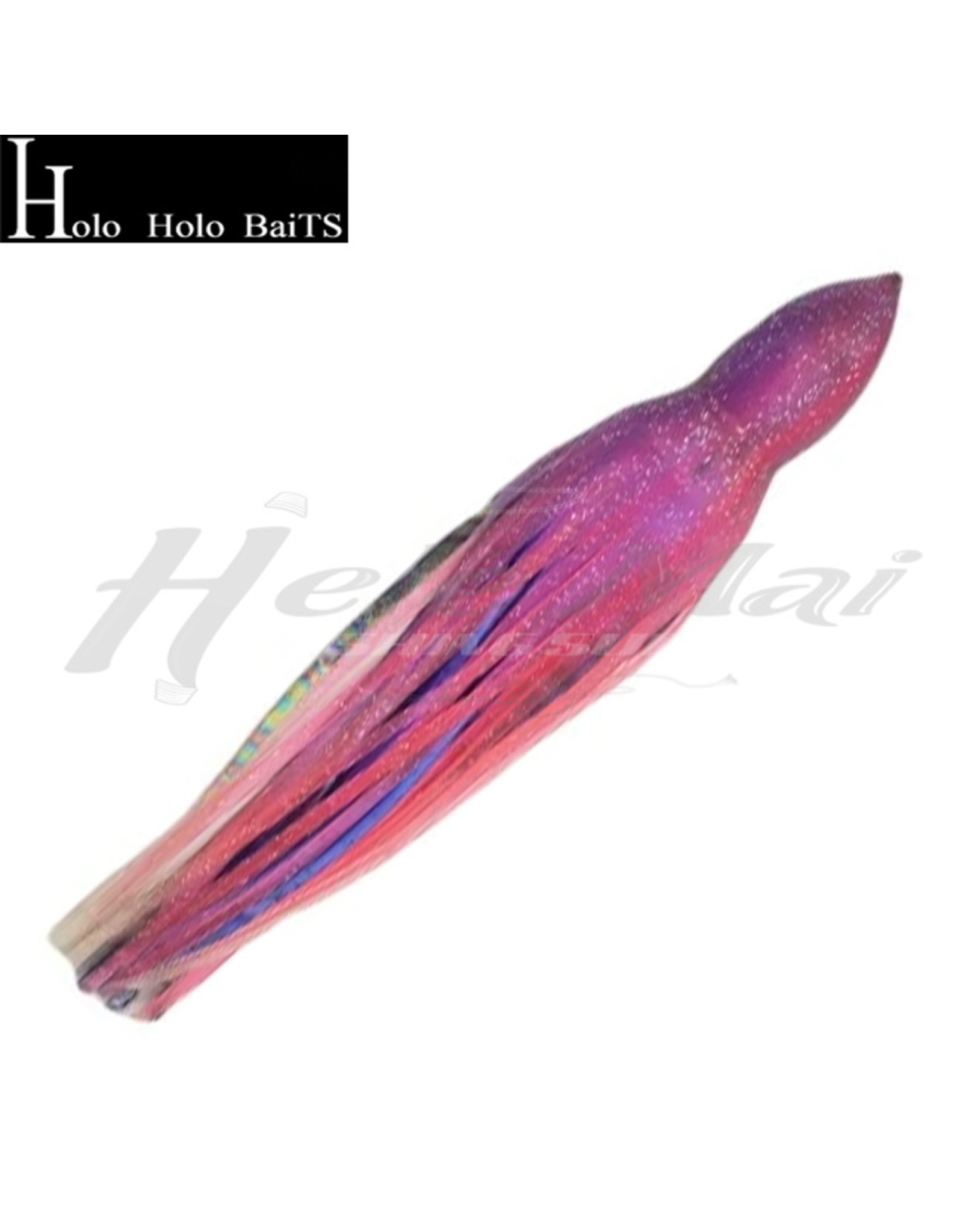 HOLO HOLO HAWAII (HHH) HHH, 7" SQUID LURE SKIRT BARS FLASH BLACK PURPLE #248