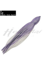HOLO HOLO HAWAII (HHH) HHH, 9" SQUID LURE SKIRT PURPLE WHITE SILVER #148