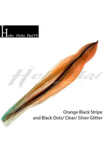 HOLO HOLO HAWAII (HHH) HH, 9" SQUID SKIRT ROOTBEER SILVER GLITTER 0109