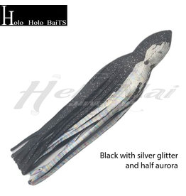 HOLO HOLO HAWAII (HHH) HHH, 7" SQUID LURE SKIRT SILVER FLASH #096