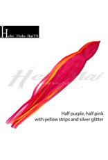 HOLO HOLO HAWAII (HHH) HHH, 7" SQUID LURE SKIRT PINK YELLOW STRIPE #013