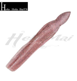 HOLO HOLO HAWAII (HHH) HHH, 9" SQUID LURE SKIRT PINK RAINBOW GLITTER #1472