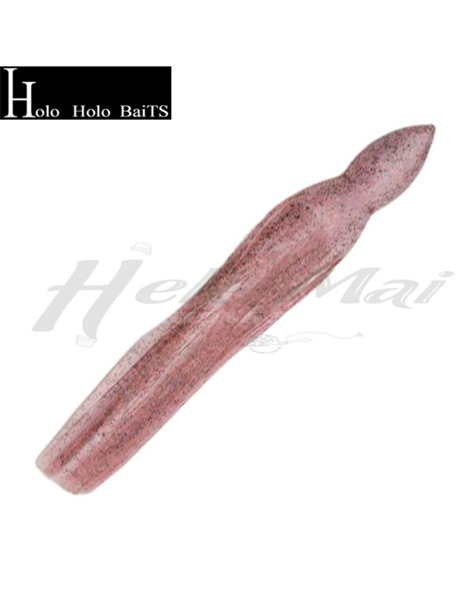 HOLO HOLO HAWAII (HHH) HHH, 7" SQUID LURE SKIRT PINK RAINBOW GLITTER #1472