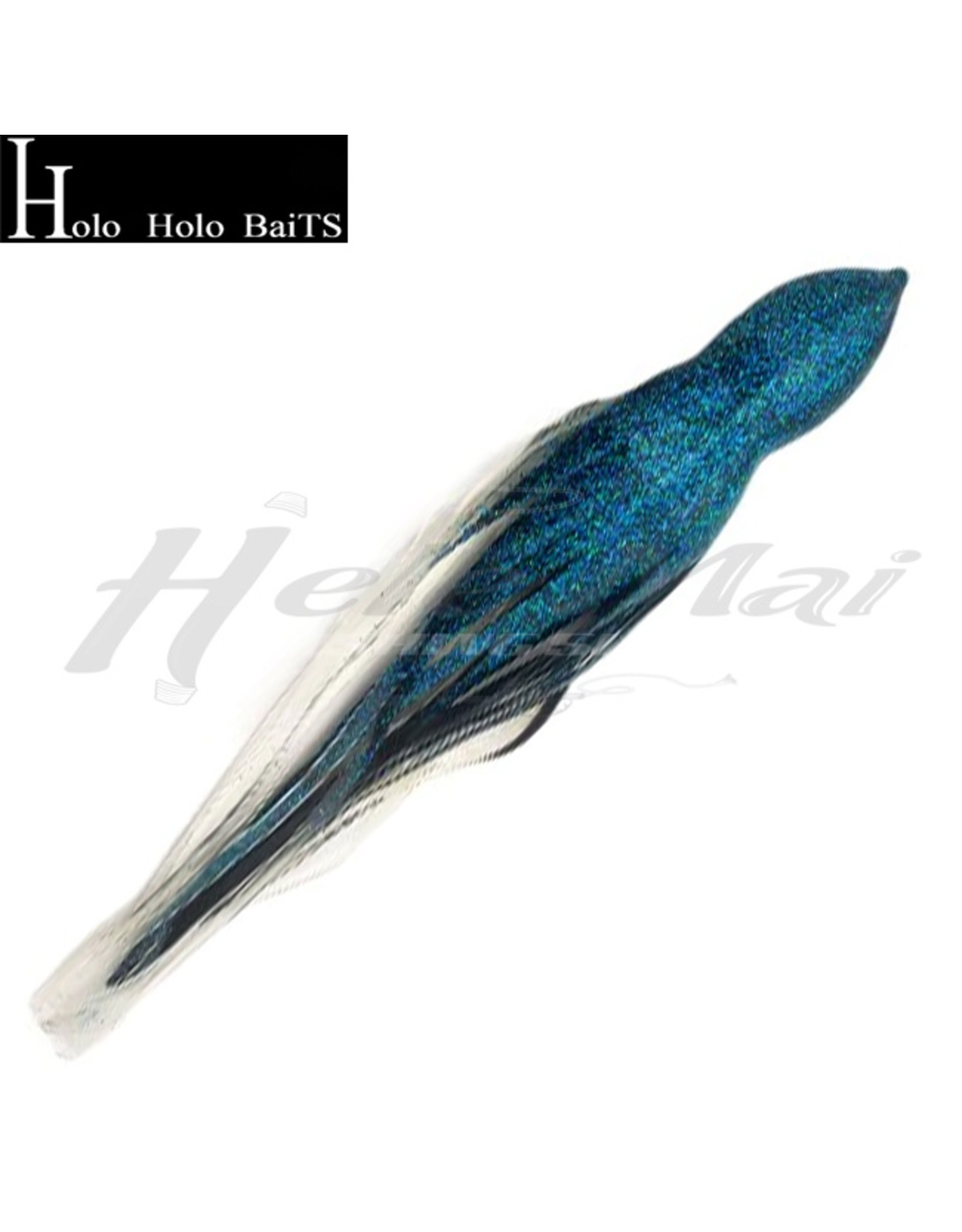 HOLO HOLO HAWAII (HHH) HHH, 9" SQUID LURE SKIRT NEW CLEAR BLACK GREEN BLUE GLITTER