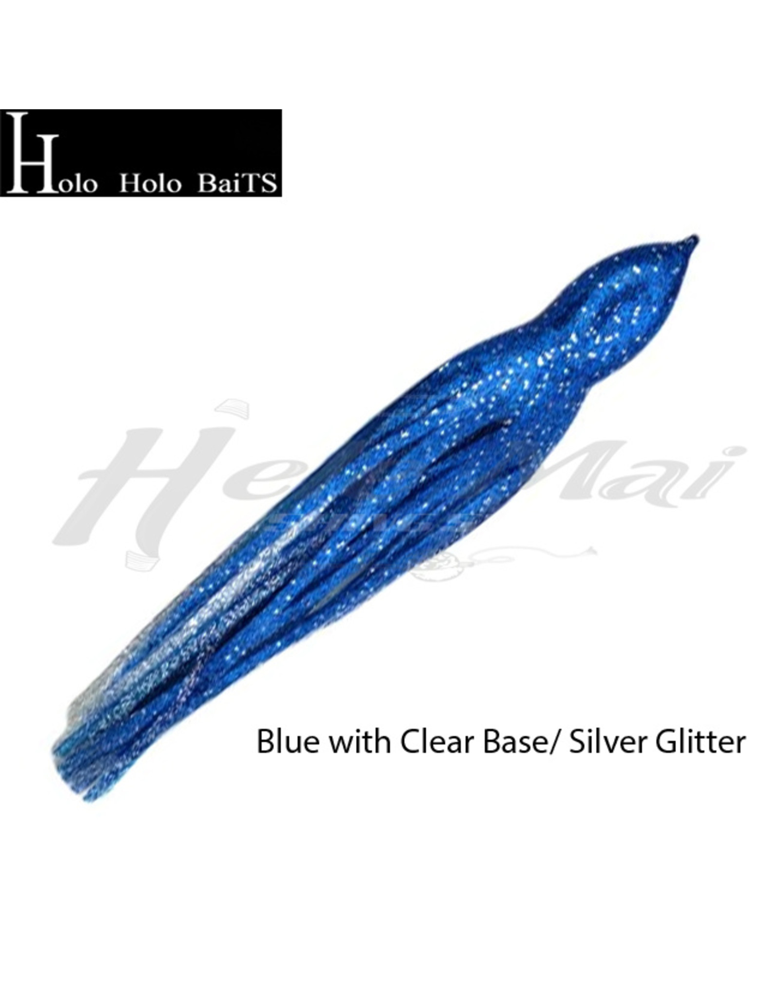 HOLO HOLO HAWAII (HHH) HHH, 7" SQUID LURE SKIRT BLUE GLITTER