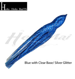 HOLO HOLO HAWAII (HHH) HHH, 7" SQUID LURE SKIRT BLUE GLITTER