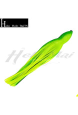HOLO HOLO HAWAII (HHH) HHH, 9" SQUID LURE SKIRT FROG GREEN YELLOW #099