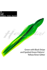 HOLO HOLO HAWAII (HHH) HHH, 7" SQUID LURE SKIRT FROG GREEN YELLOW #099