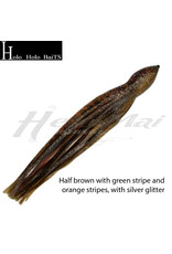 HOLO HOLO HAWAII (HHH) HHH, 7" SQUID LURE SKIRT ROOTBEER #672 UV