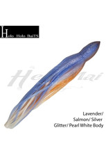 HOLO HOLO HAWAII (HHH) HHH, 7" SQUID LURE SKIRT SALMON LAVENDER GOLD #1300