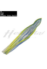 HOLO HOLO HAWAII (HHH) HHH, 7" SQUID LURE SKIRT BLUE SILVER YELLOW STRIPE #012