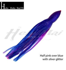 HOLO HOLO HAWAII (HHH) HH, 9" SQUID SKIRT PURPLE BLUE PINK 1109