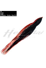 HOLO HOLO HAWAII (HHH) HHH, 9" SQUID LURE SKIRT BLACK PINK GLITTER #002