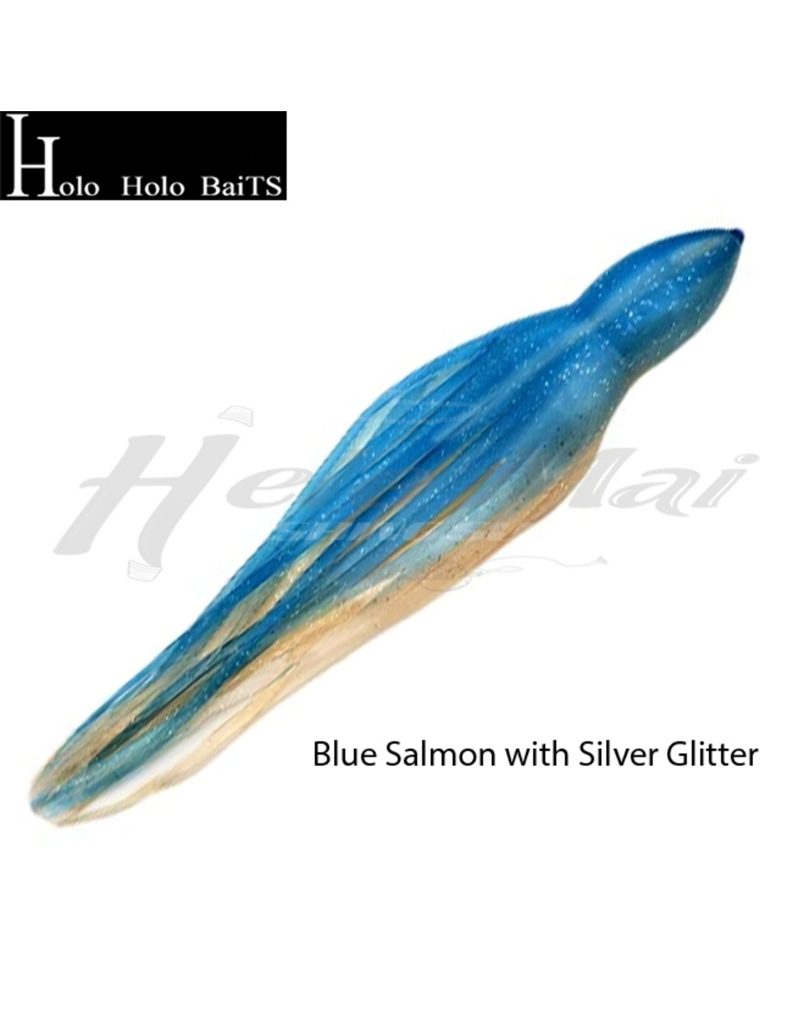 HOLO HOLO HAWAII (HHH) HHH, 9" SQUID LURE SKIRT BLUE SALMON #2