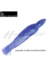 HOLO HOLO HAWAII (HHH) HHH, 7" SQUID LURE SKIRT PURPLE BLUE GLITTER HOLO G22