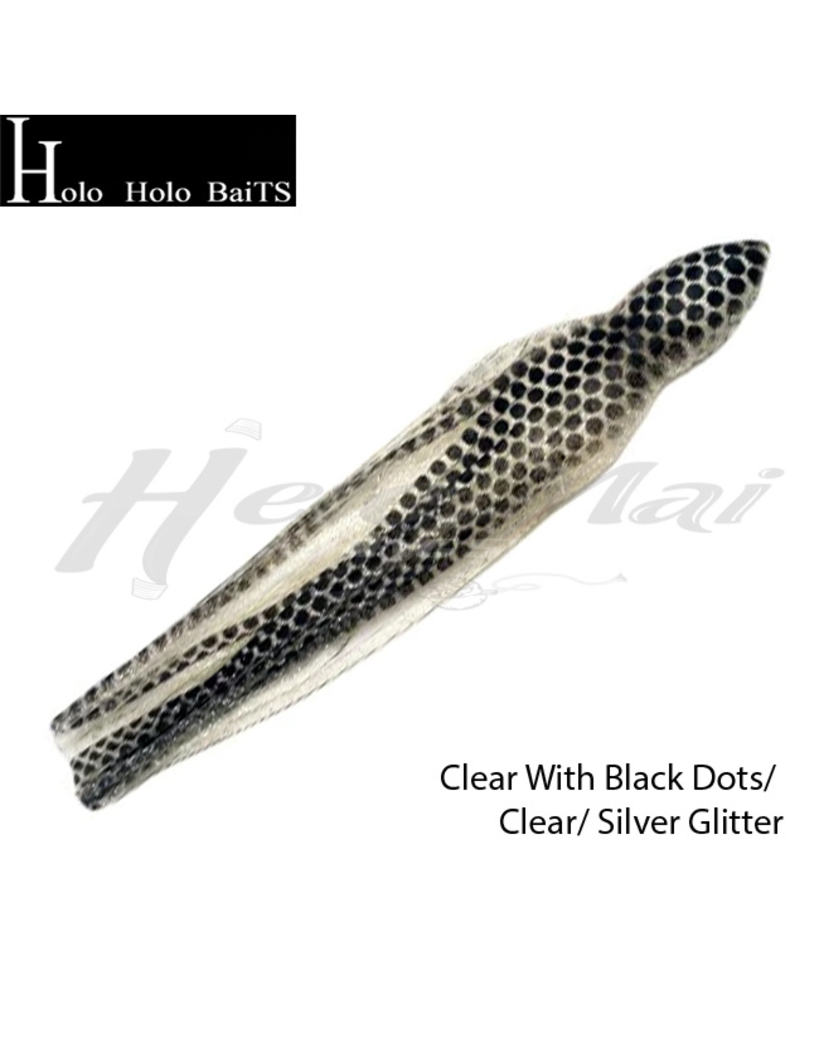 HOLO HOLO HAWAII (HHH) HHH, 7" SQUID LURE SKIRT MILKY #34DG12 UV