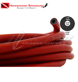 HAMMERHEAD SPEARGUNS HHS, 3-PRONG HD RUBBER RED BLACK PER FOOT