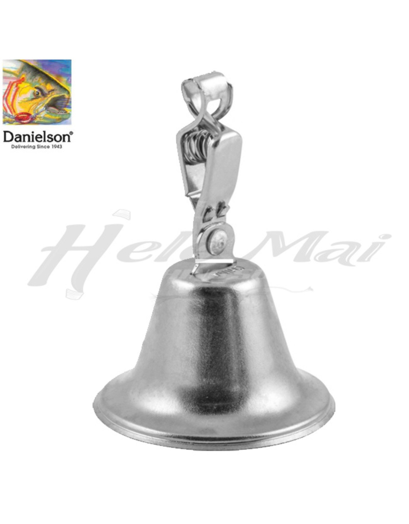 DANIELSON (DAN) DAN, LIBERTY STYLE FISHING BELL W/CLIP