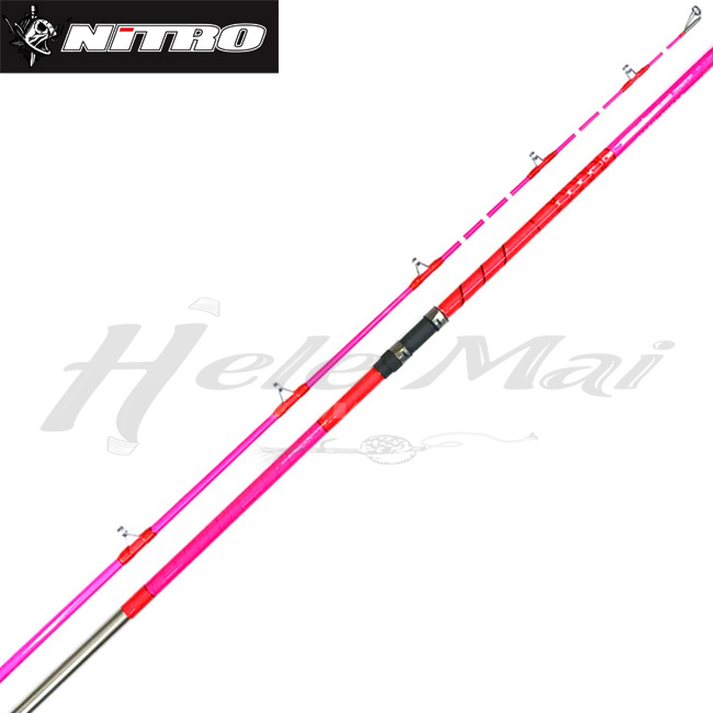 Nitro Ulua Rod, NP1302H, 13', Hot Pink, Heavy - Hele Mai Fishing Supply