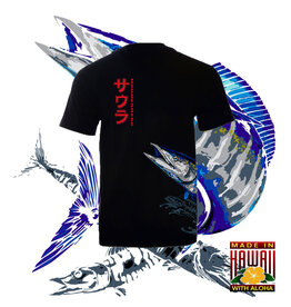 HAMMERHEAD SPEARGUNS (HHS) HH, KATAKANA WAHOO T-SHIRT