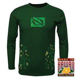 HAMMERHEAD SPEARGUNS (HHS) HHS, LAWAI'A HONU DRY FIT SHIRT LONG AQUA