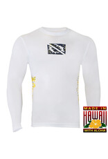 HAMMERHEAD SPEARGUNS (HHS) HHS, LAWAI'A AHI DRY FIT SHIRT LONG WHITE