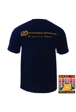 HAMMERHEAD SPEARGUNS (HHS) HHS, KATAKANA KAJIKI T-SHIRT SHORT NAVY