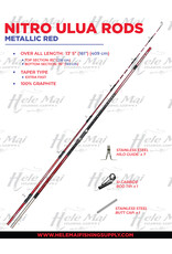 NITRO (NIT) NITRO, ULUA ROD METALLIC RED HEAVY 13'