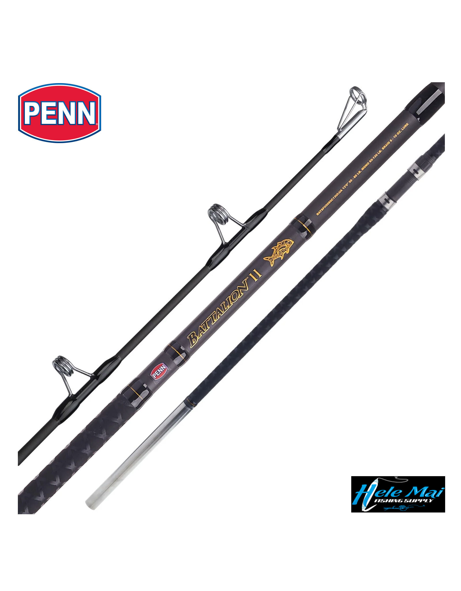 PENN (PEN) PEN, BATTALION II SURF ULUA C ROD 13’