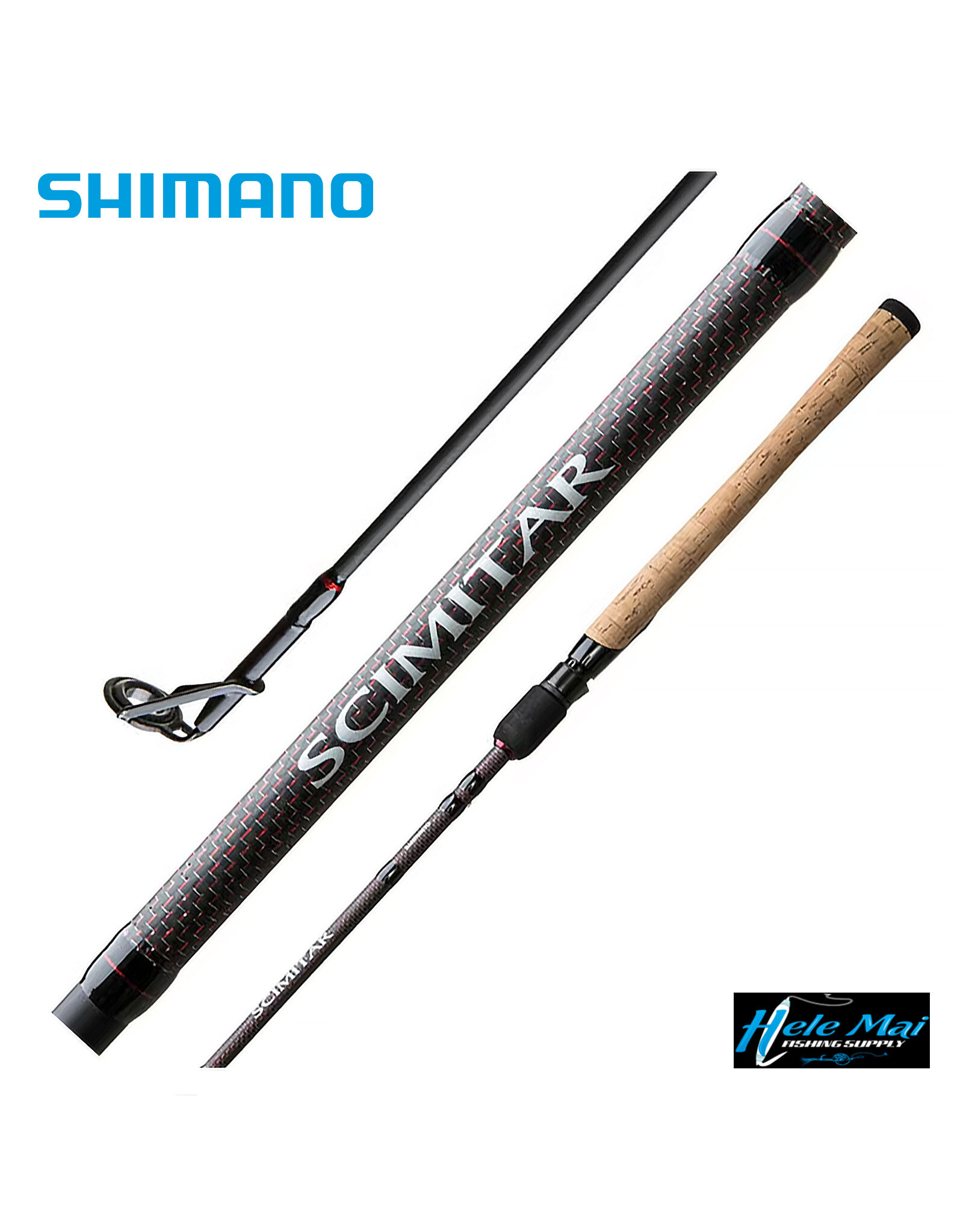 SHIMANO (SHI) SHI, SCIMITAR S ROD SMS66M2C 6'6" MEDIUM