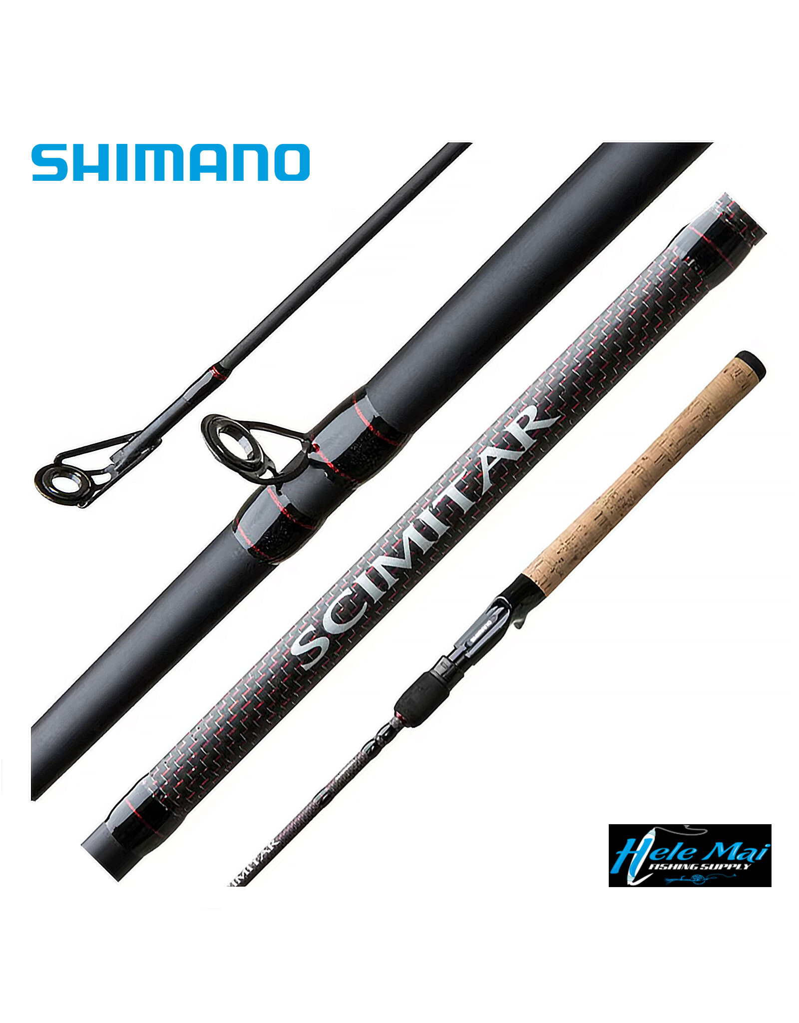 SHIMANO (SHI) SHI, SCIMITAR C ROD SMS70MC 7' MEDIUM