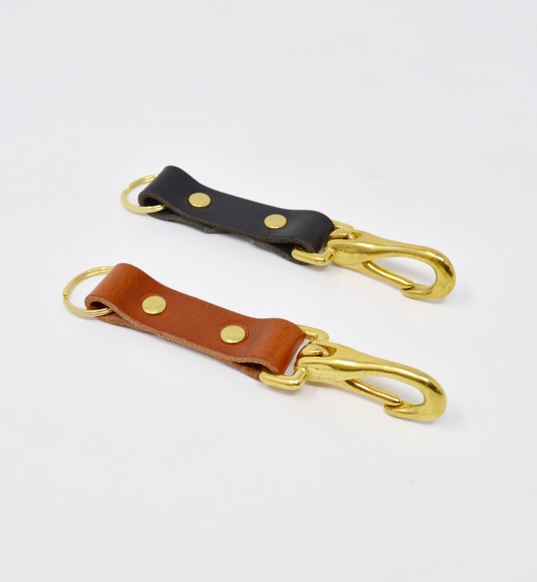 Eleven Thirty ELEVEN THIRTY KEY CLIP BROWN
