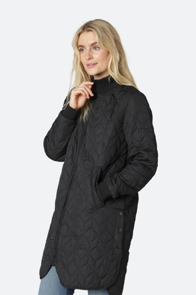 Ilse Jacobsen ILSE JACOBSEN ART06 QUILT COAT BLACK