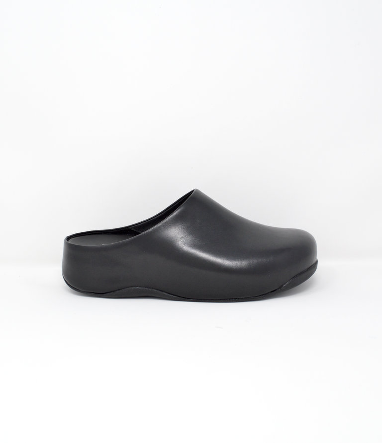 FITFLOP SHUV BLACK LEATHER
