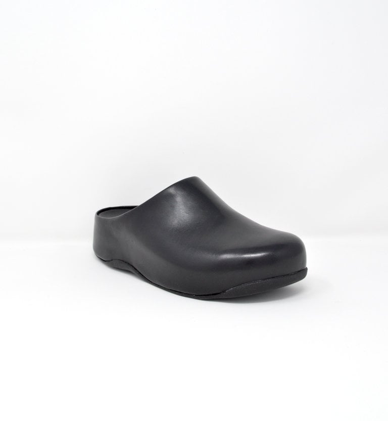 FitFlop FITFLOP SHUV BLACK LEATHER