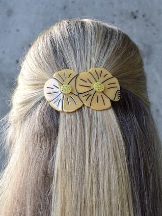 Daisy Hair Clip – Jenny Lemons