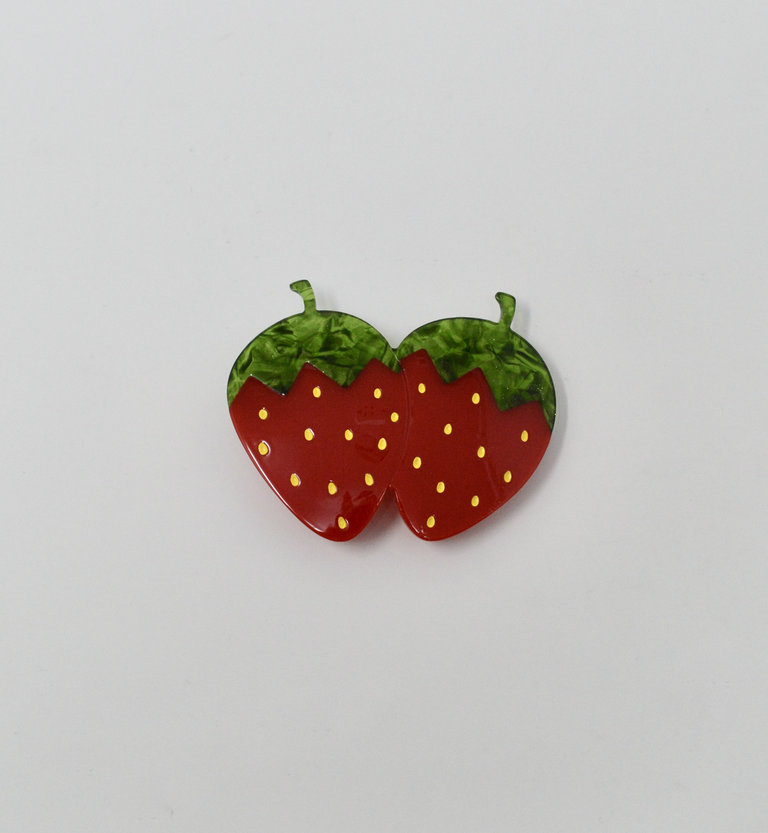 Jenny Lemons Strawberry French Barrette Head Over Heels