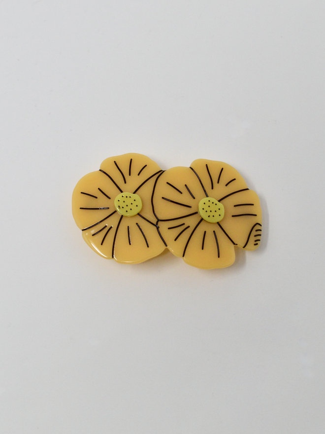 Daisy Hair Clip – Jenny Lemons