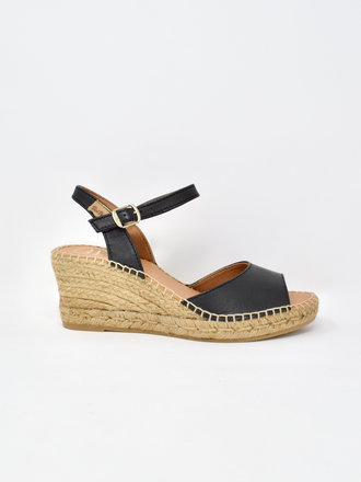 Toni Pons Women's Teide P Wedge Espadrille Sandals - Cuiro Tan