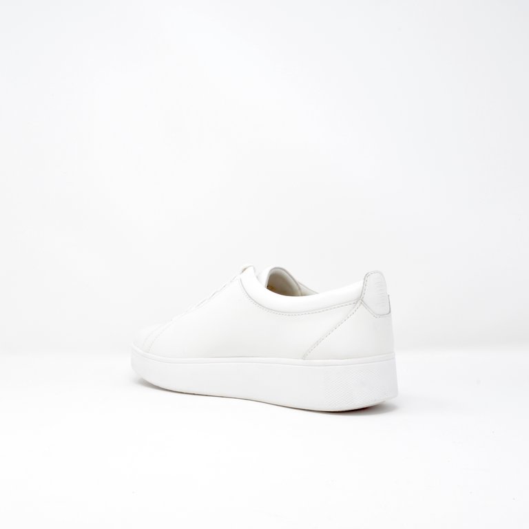 FITFLOP RALLY WHITE LEATHER