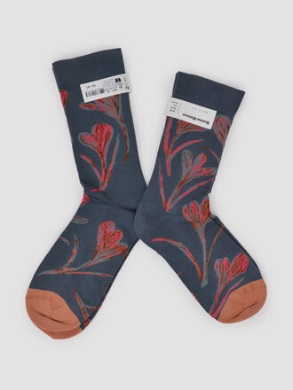 Sock Flower Dark | Collection Neige | Bonne Maison