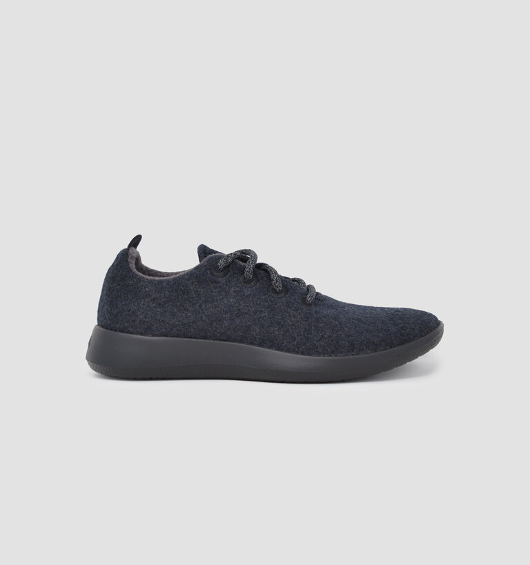 ALLBIRDS WOOL RUNNER NATURAL BLACK/BLACK