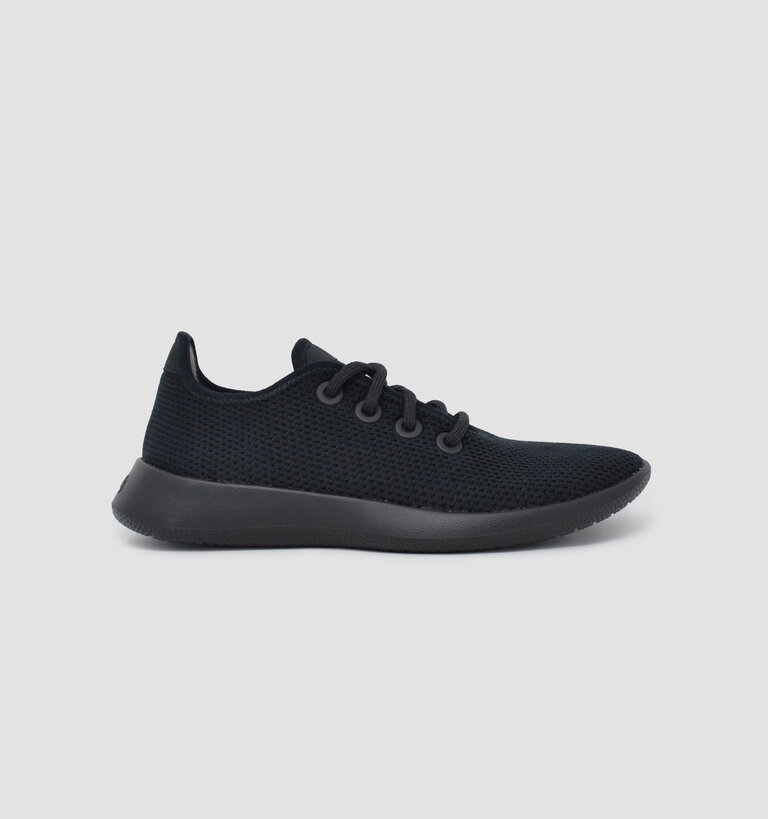 ALLBIRDS TREE RUNNER JET BLACK/BLACK
