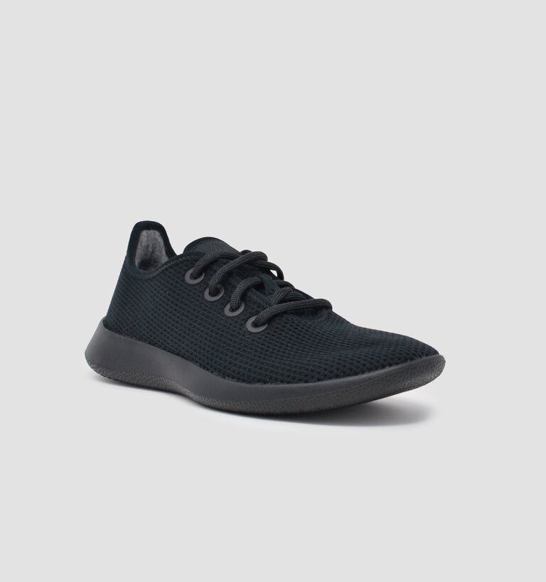 ALLBIRDS TREE RUNNER JET BLACK/BLACK