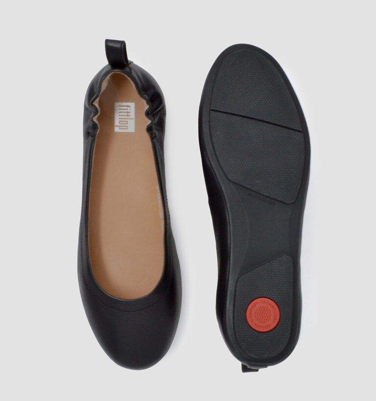 FitFlop FITFLOP ALLEGRO BLACK LEATHER