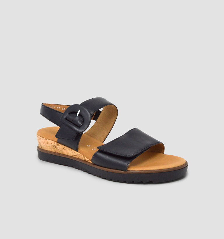 GABOR 42.752.57 SANDAL SCHWARZ