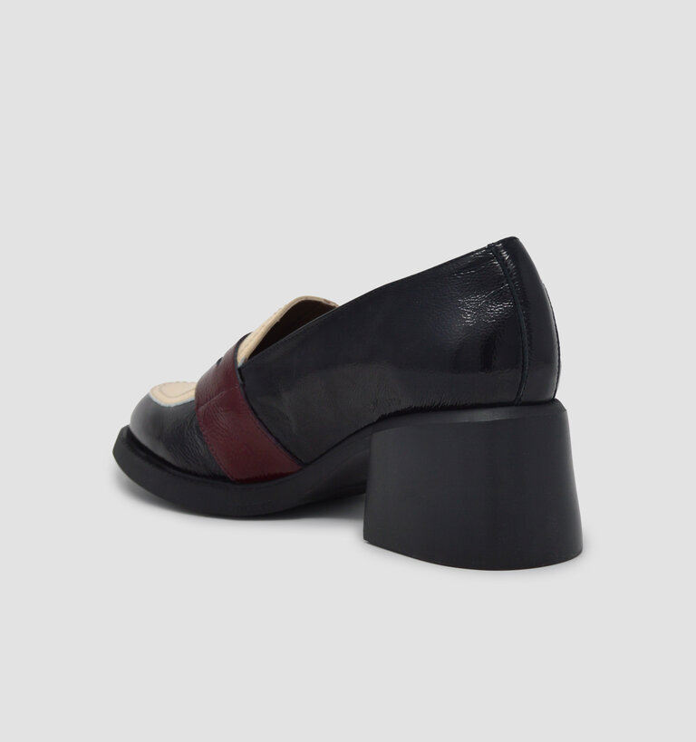 Wonders WONDERS G-6107 LACK BLACK/CREAM/VINO