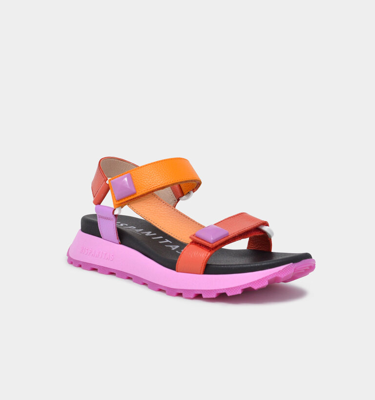 Hispanitas HISPANITAS MAUI CHV243311 CERVO SCARLETT/PEACH/MANDARIN