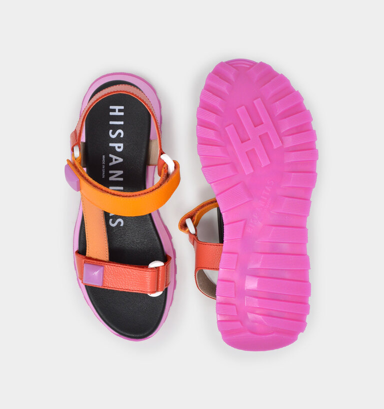 Hispanitas HISPANITAS MAUI CHV243311 CERVO SCARLETT/PEACH/MANDARIN