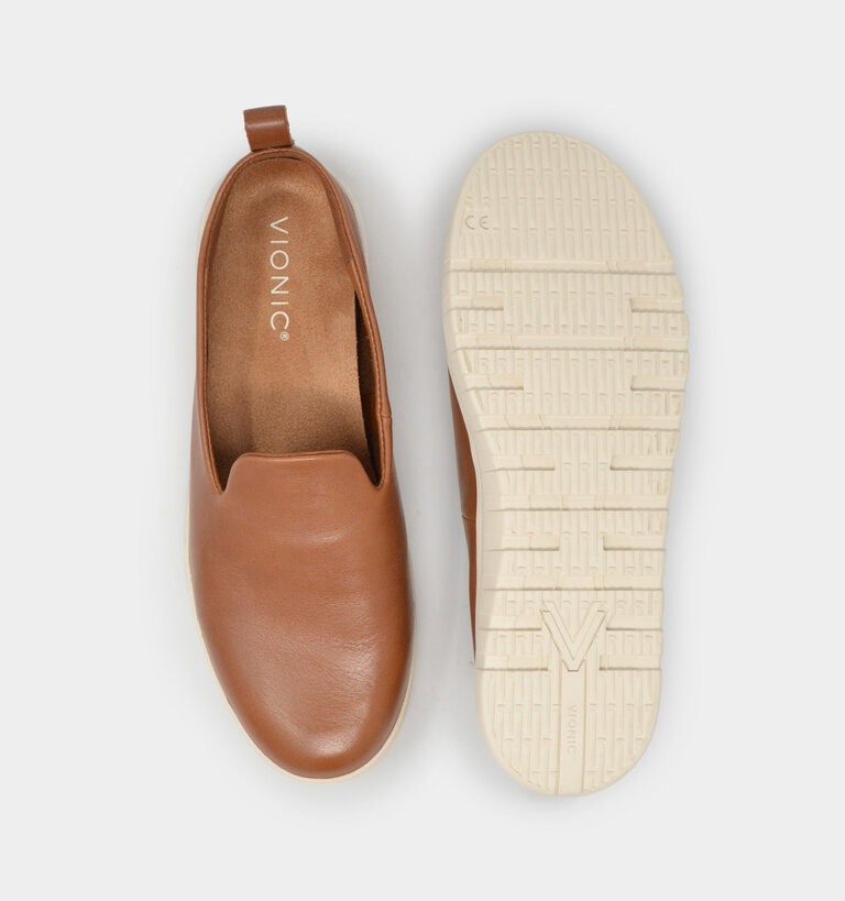 Vionic VIONIC UPTOWN WILLA TAN  LEATHER